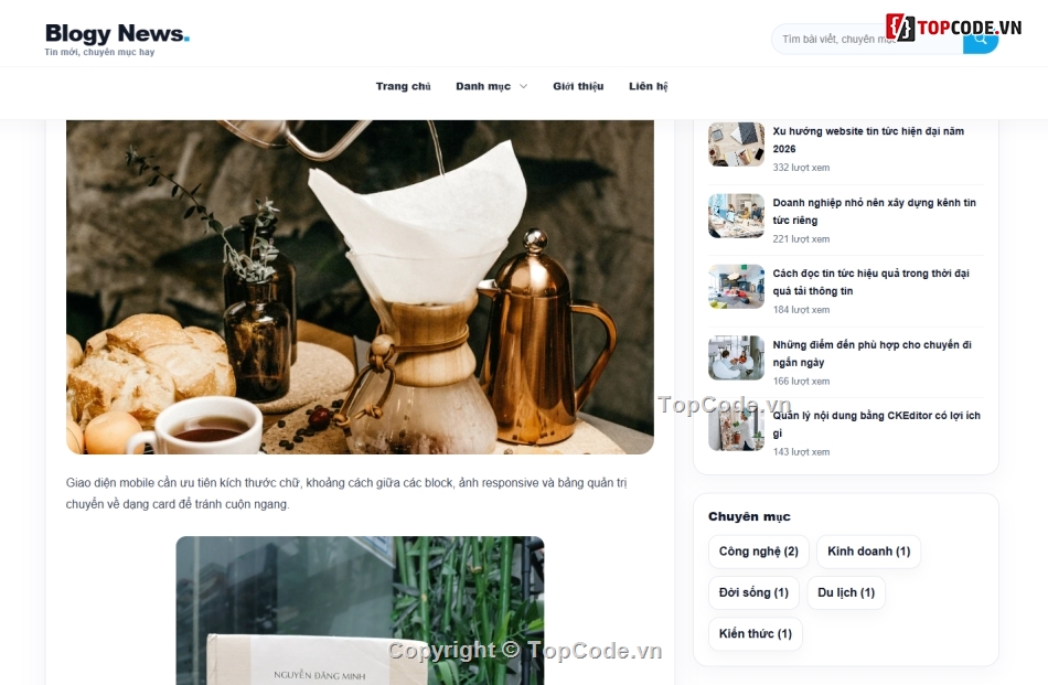 website,Blog tin tức,website tin tức